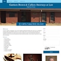 Branded image of Garrison, Brown Carlson & Buchanan, a law firm in Bartlesville, OK