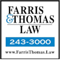 Branded image of Thomas & Farris, P.A., a law firm in Wilson, NC