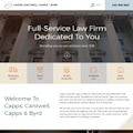 Branded image of Capps & Byrd LLP, a law firm in Morristown, TN