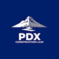 Branded image of PDX Construction, a law firm in Portland, OR